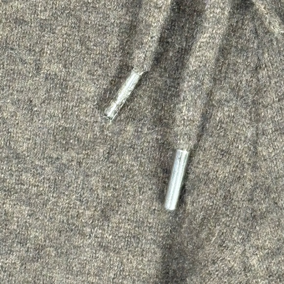 Quince 100% Mongolian Cashmere Jogger Pants XS Brown - Picture 6 of 9